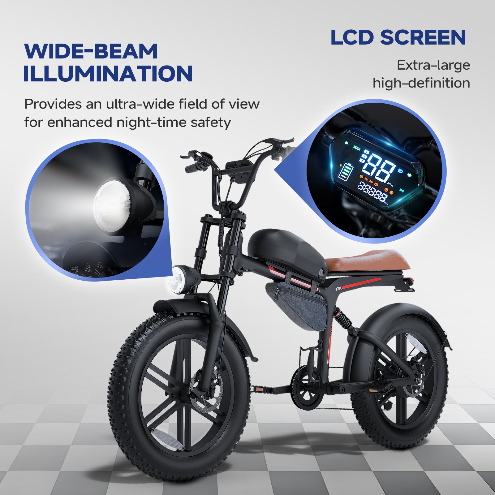 7-Speed All-Terrain Electric Bicycle – BK20