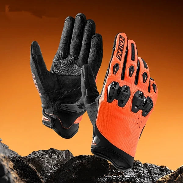 CE certified full finger breathable cycling gloves-G22