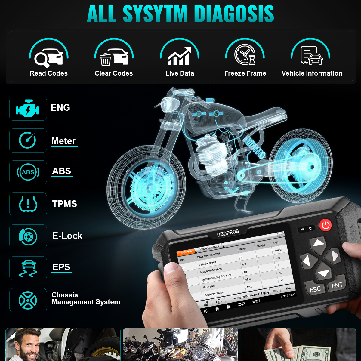 Motorcycle Scanner-O01
