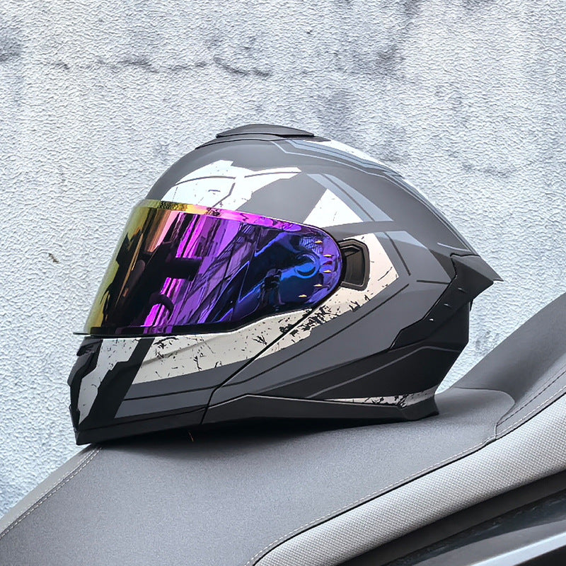 Motorcycle flip helmet-I197