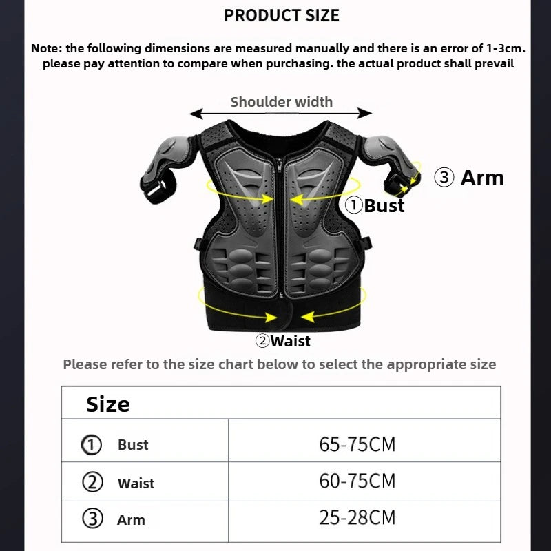 Kids Motocross Cycling Protective Cover-J30