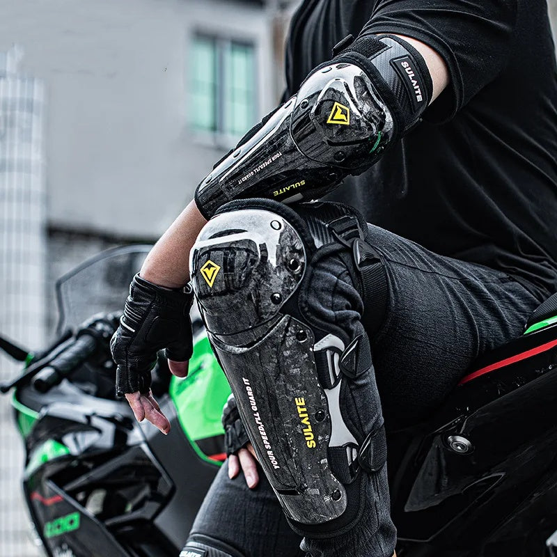 CE certified carbon fiber protective gear set - Y05