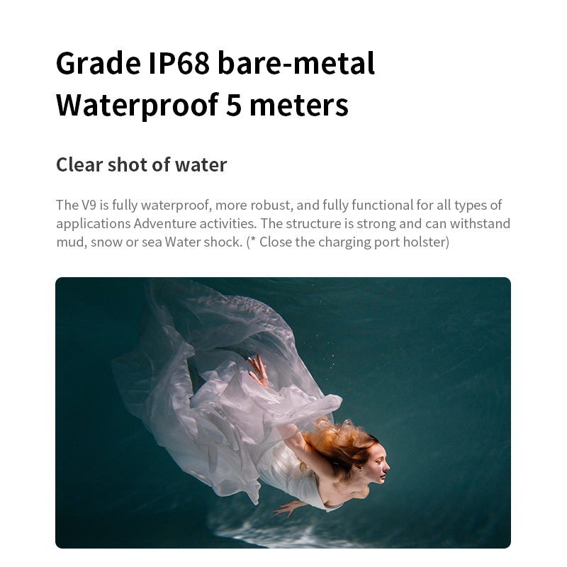 4K 60FPS Waterproof Action Camera with Remote Control Screen-L20