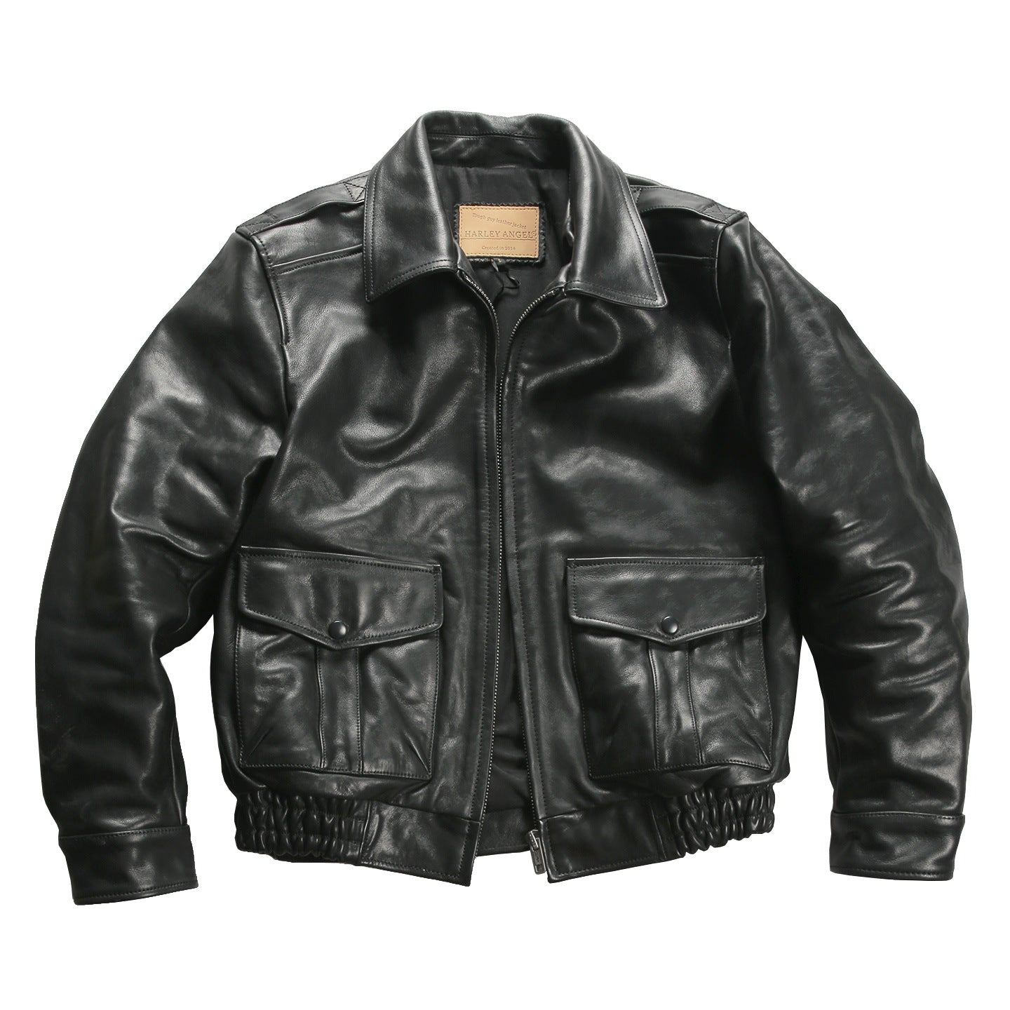 New Spring/Autumn Men's Short Casual Leather Jacke A2 - A54