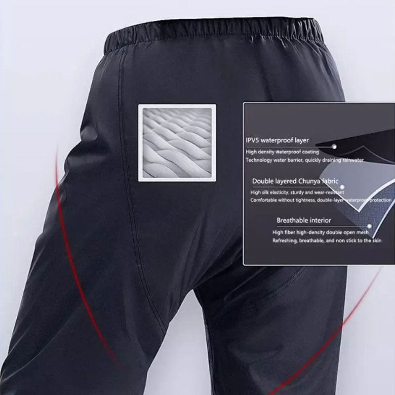 Split type riding raincoat set-C02