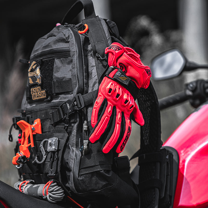 CE certified breathable leather gloves-G19