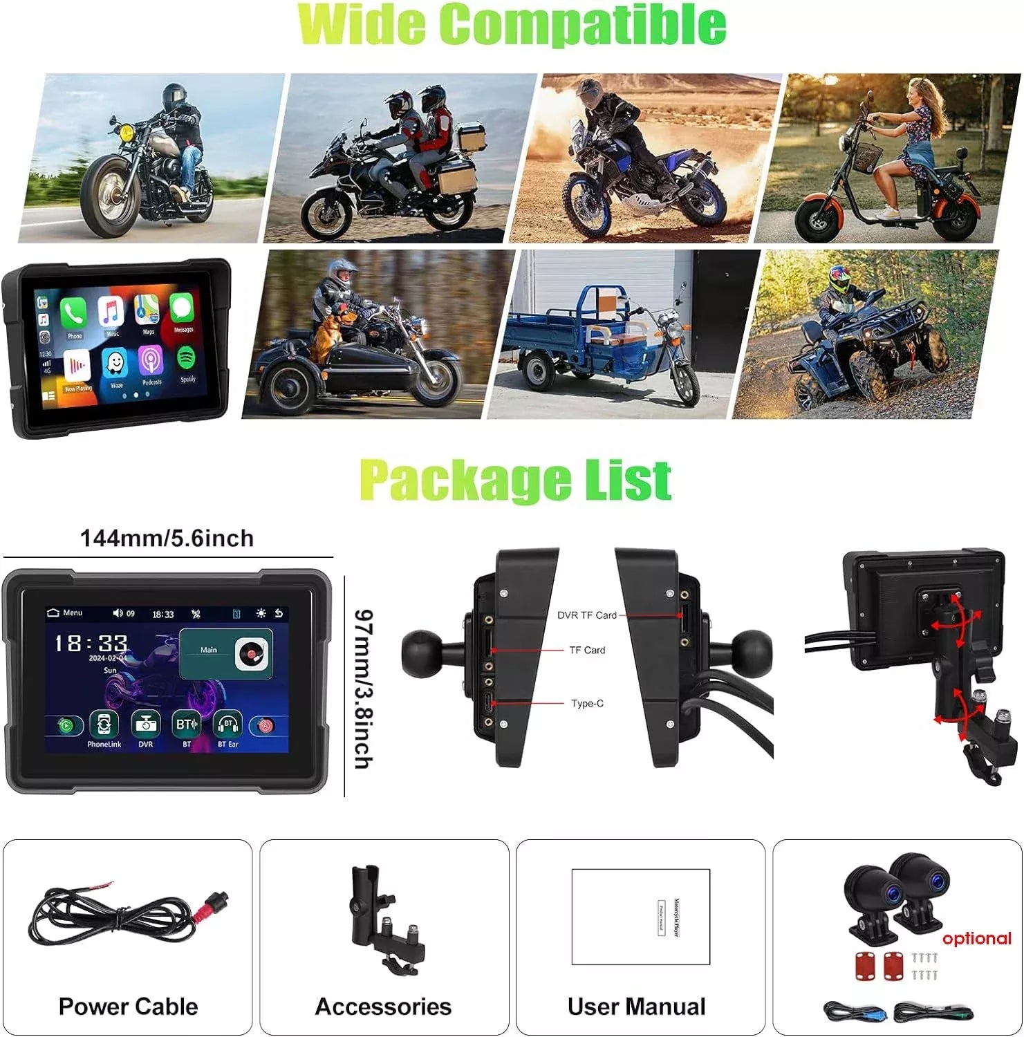 5-7 inch GPS Navigator/Recorder-P02