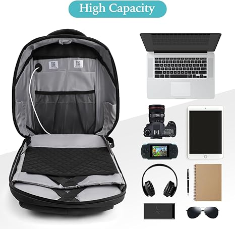 Luminous display LED screen cycling helmet bag-W14