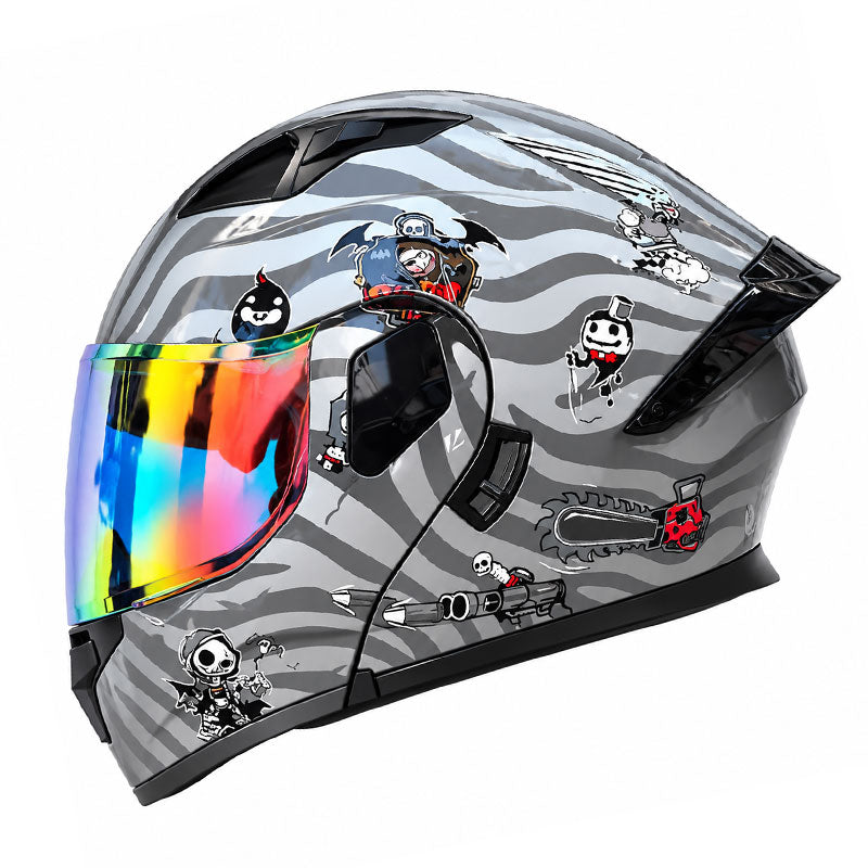 Modular motorcycle helmet-I156