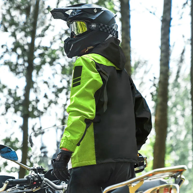 Waterproof motorcycle raincoat TPU-C09