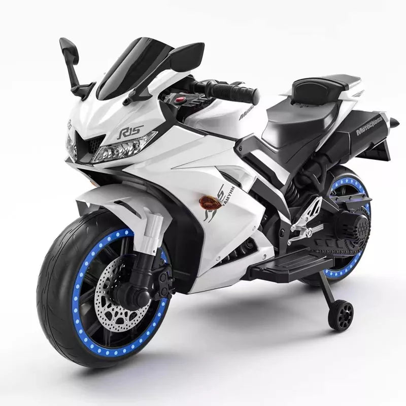 Mini Electric Motorcycle for Kids Red Ride-On Car with Remote Control