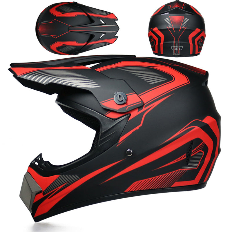 Lightweight full-face off-road motorcycle helmet-I164