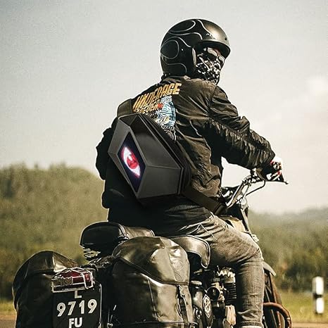 DIY Devil Eye Cycling Shoulder Bag-W18