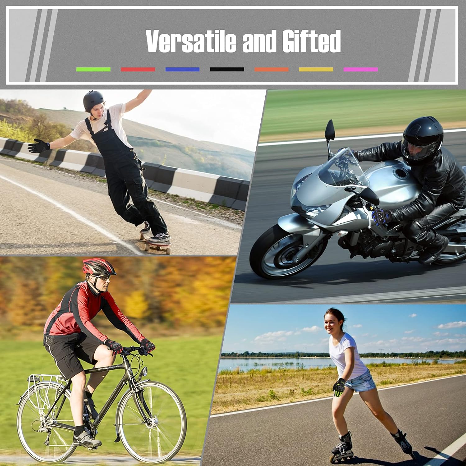 Touch Screen Motorcycle Gloves-G01