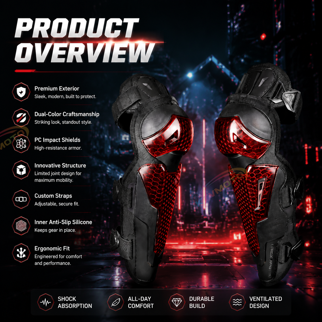 Motorcycle riding protective gear-Y40