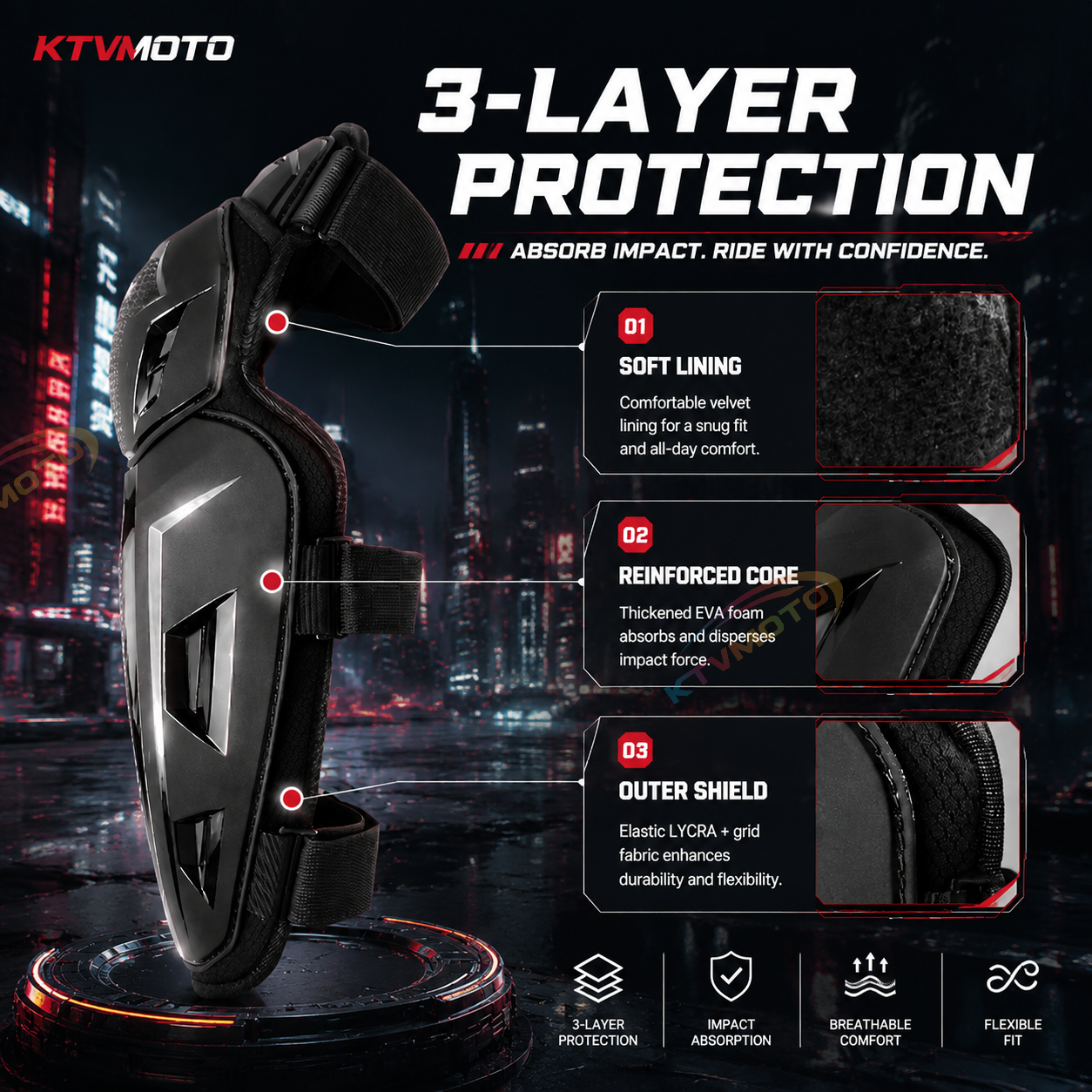 Motorcycle Riding Protective Gear-Y50