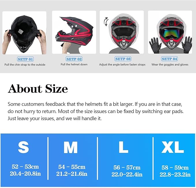 Rider Motocross Helmet-I05