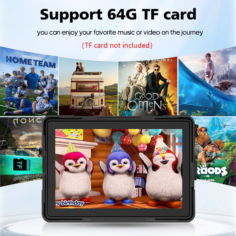 Portable IPX8 Waterproof Motorcycle GPS Navigation Wireless Carplay-P06