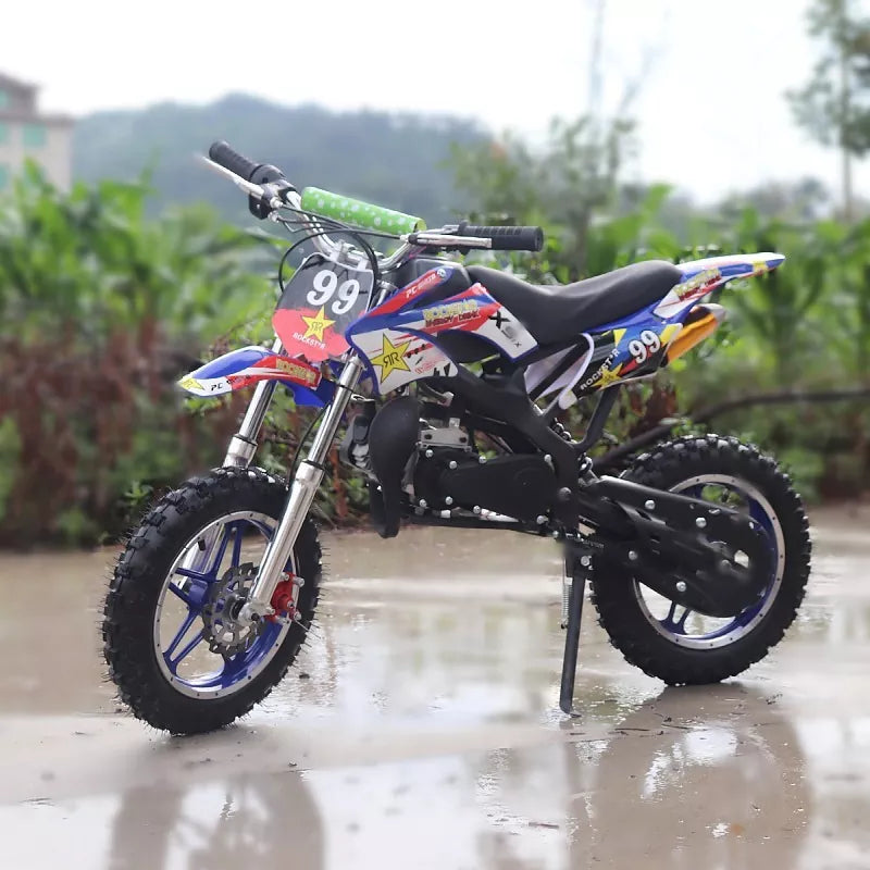 50cc Mini Motorcycle Gasoline for Kids Pocket Bikes Speed 40km/h