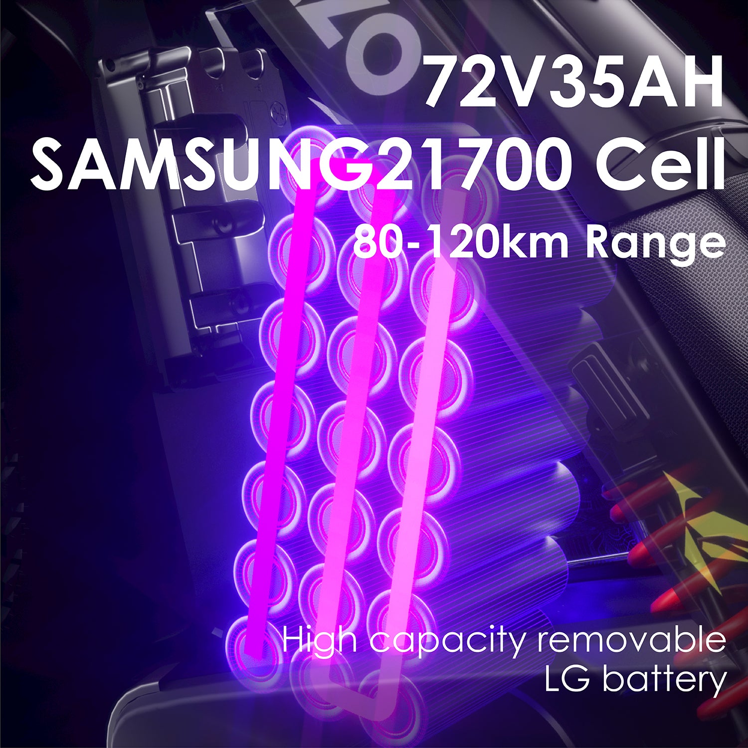 Carbon fiber electric bicycle 52V 1000W -K9