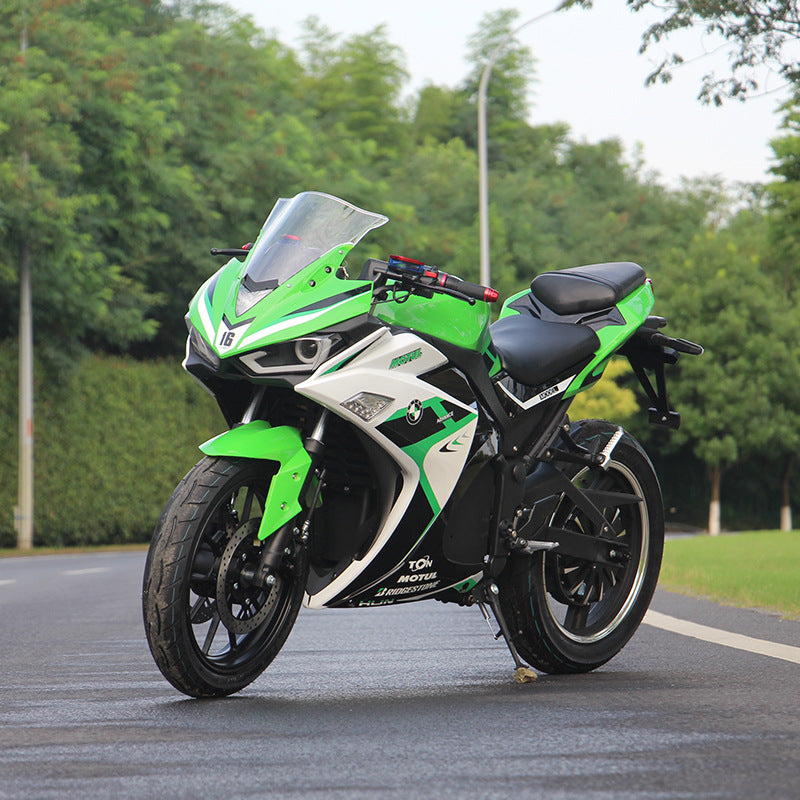 High speed electric motorcycle moped 72v battery
