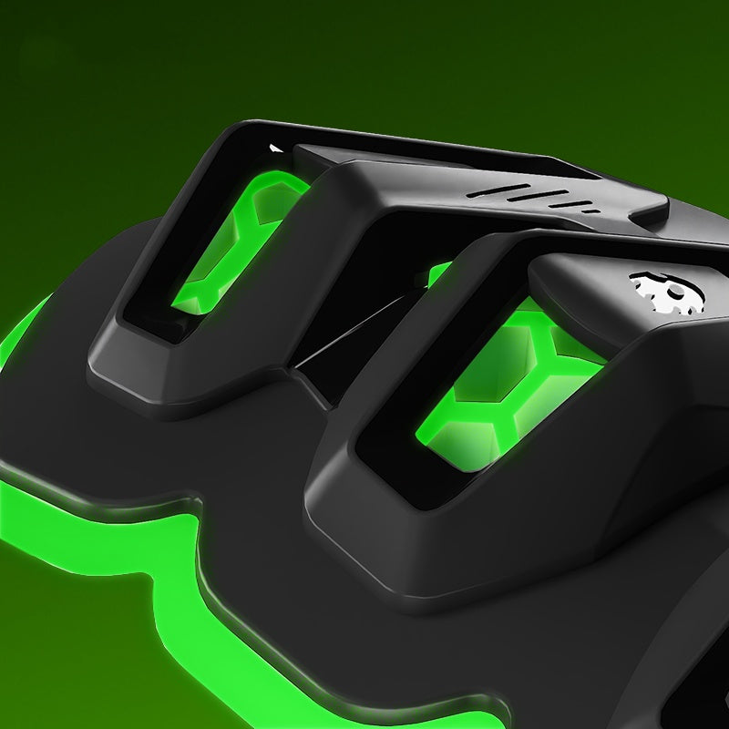 CE certified luminous leather gloves-G20