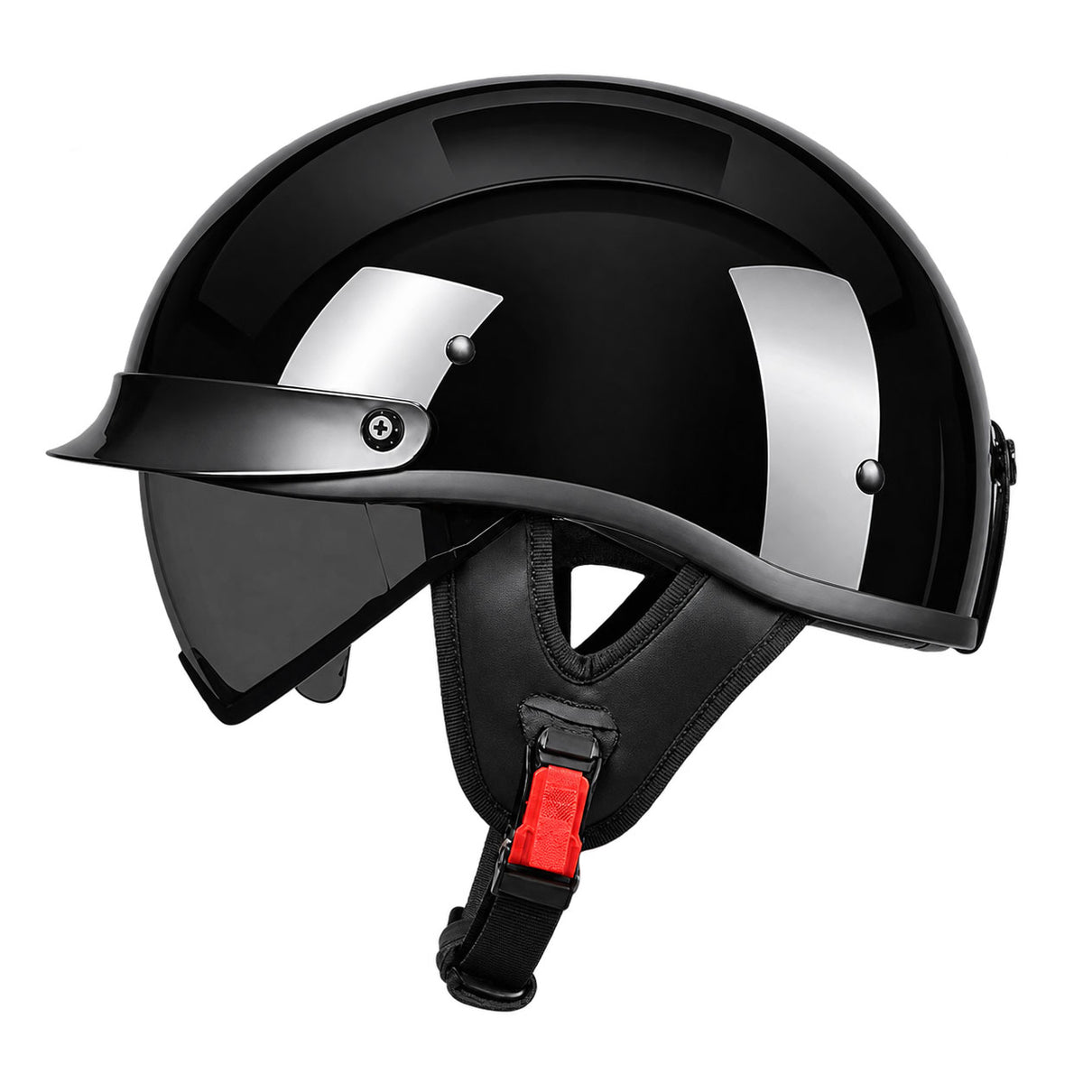 KTVMOTO Retro motorcycle scooter riding half helmet-I265