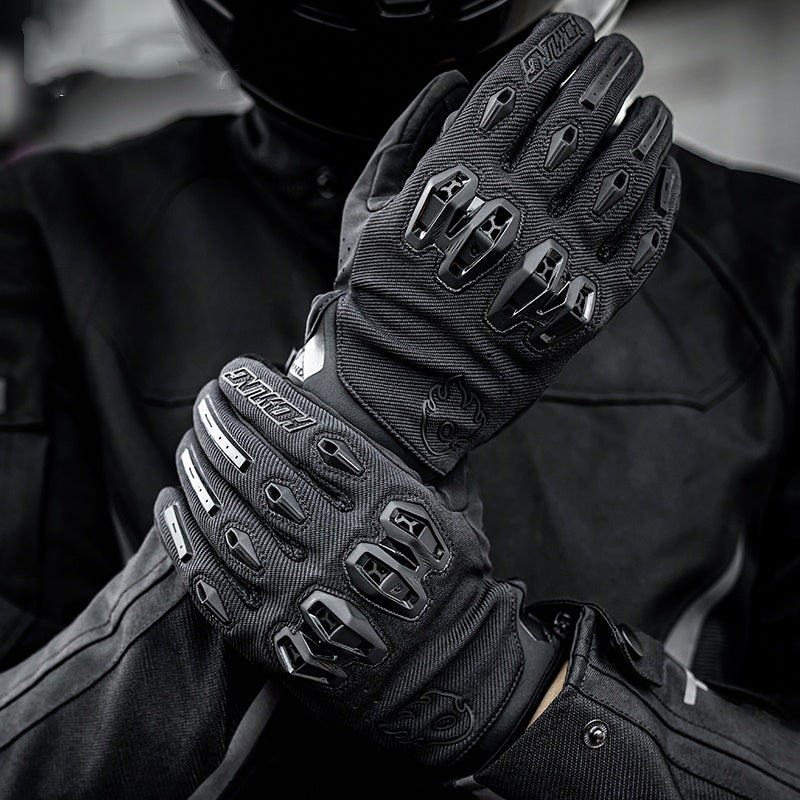 CE certified full finger breathable cycling gloves-G22