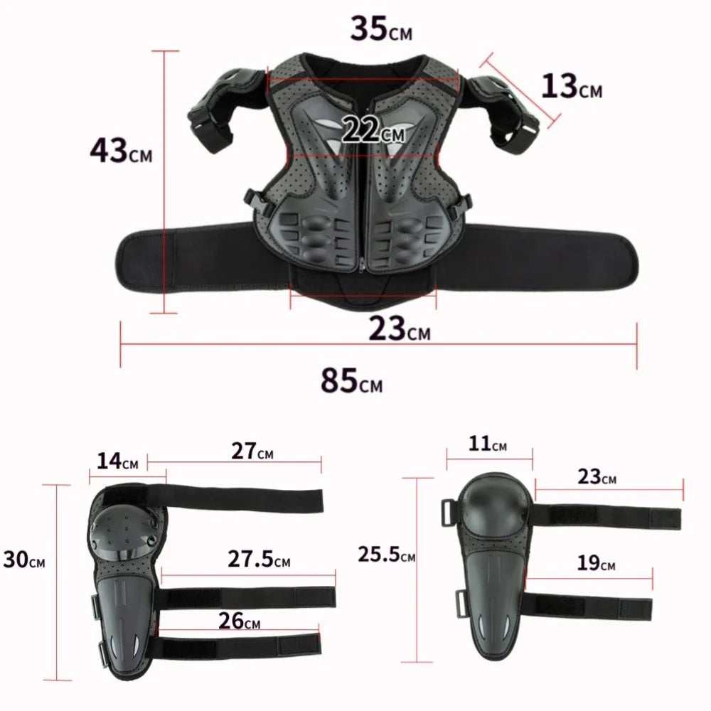 Kids Motocross Cycling Protective Cover-J30