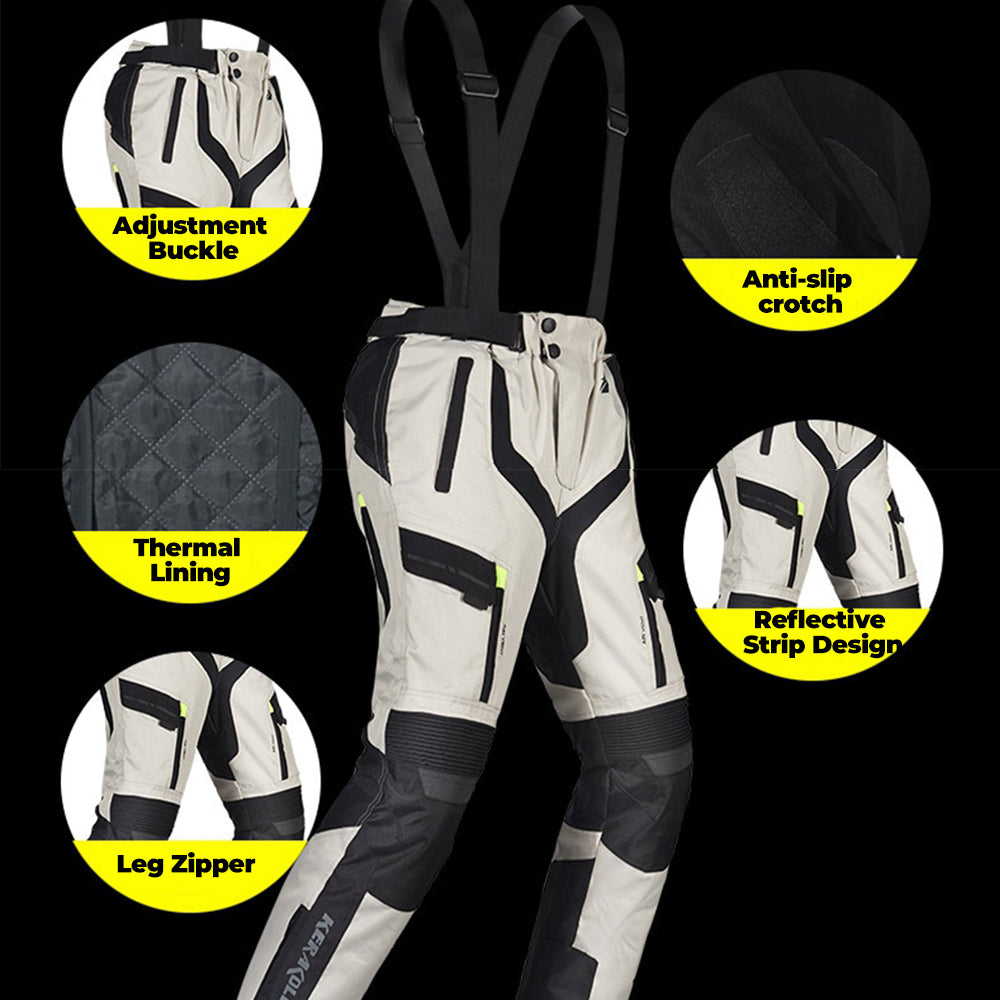 Waterproof off-road motorcycle suit riding racing protective gear durable-J08