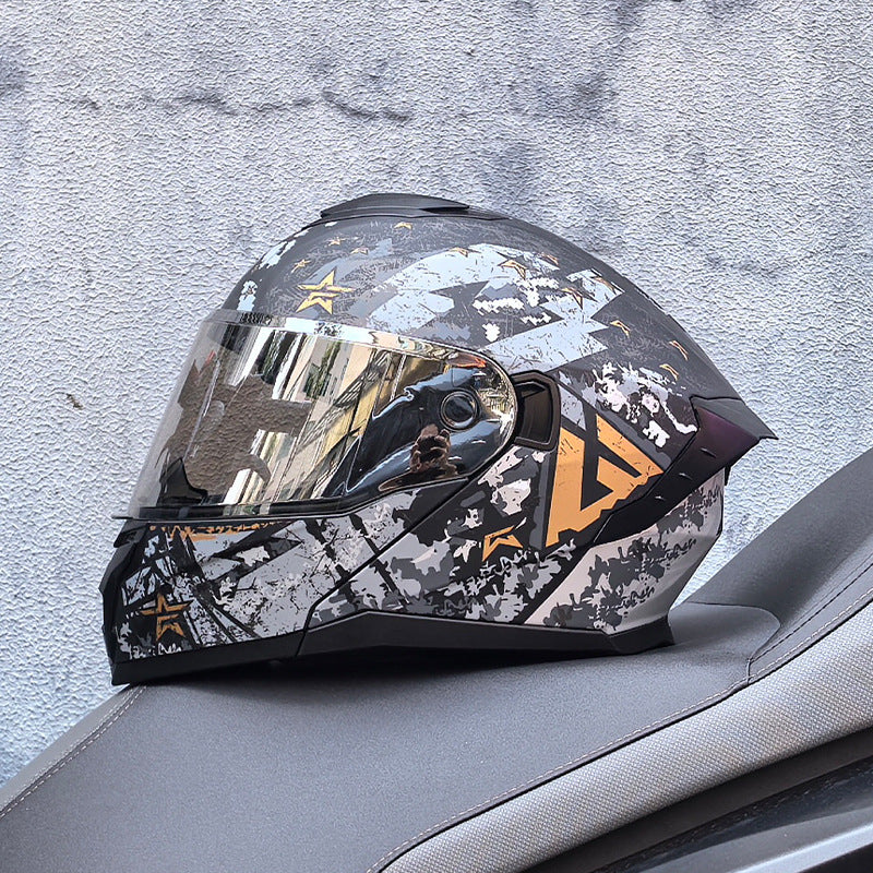 Motorcycle flip helmet-I197