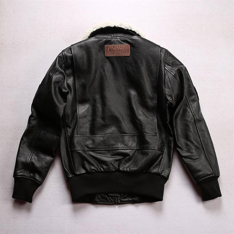 American G1 Multi-Standard Leather Flight Suit Jacket-A09