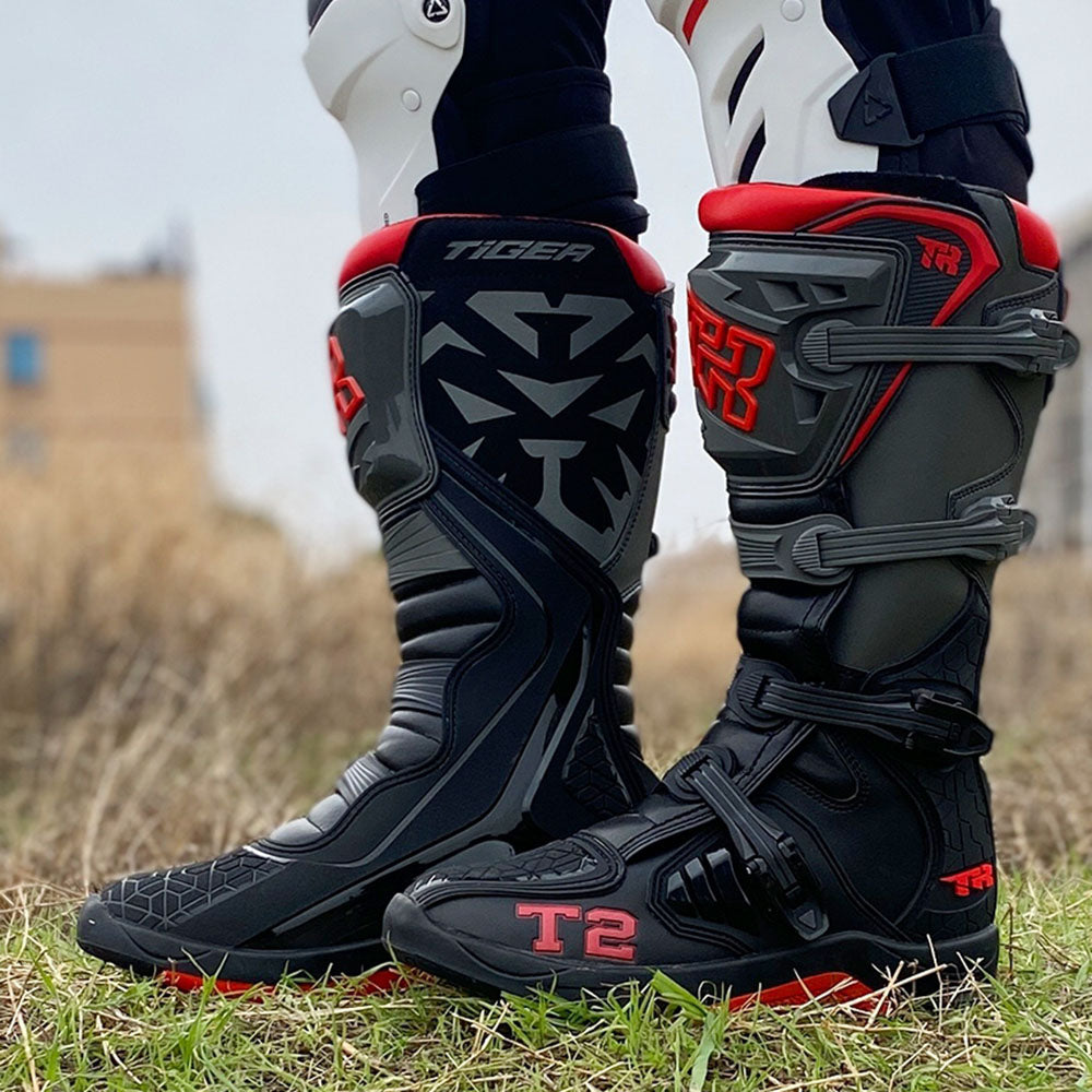 Wear-resistant and anti-fall motorcycle riding shoes-K07
