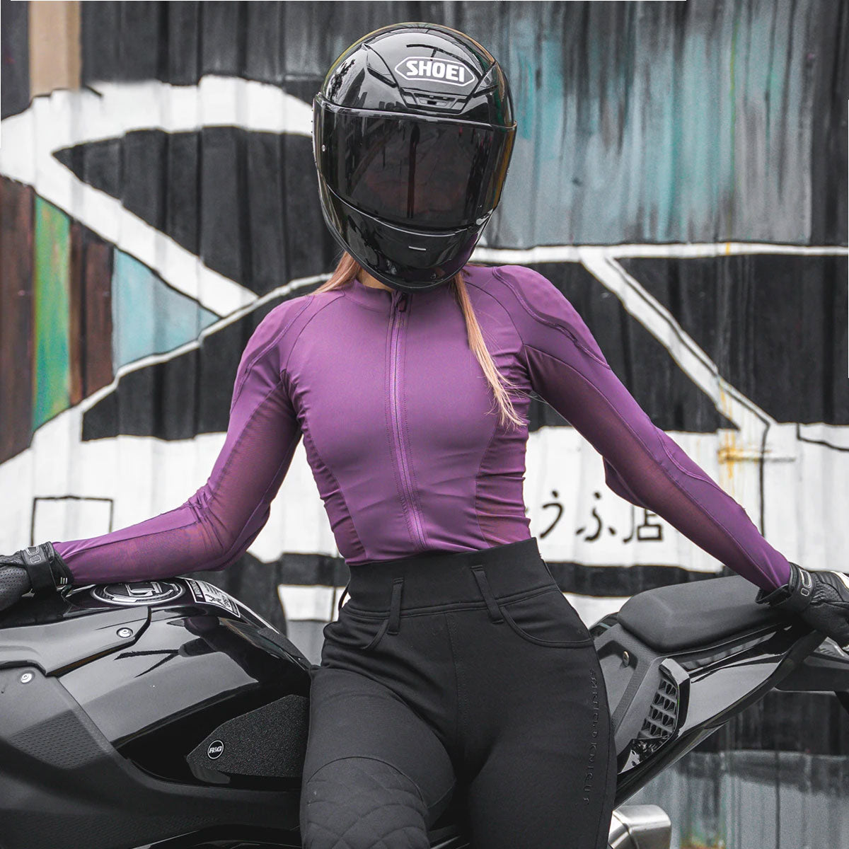 CE Women's Summer Breathable Tight-Fitting Motorcycle Protective Gear-J38