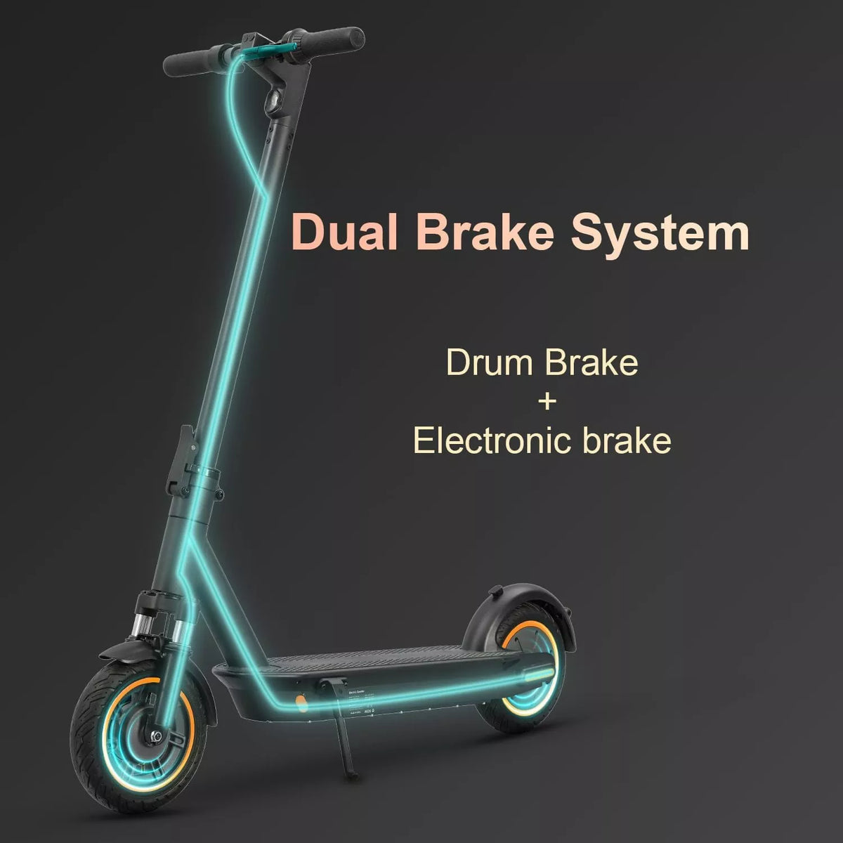 500W foldable electric scooter, top speed 21.7 mph, range 31 miles-G30