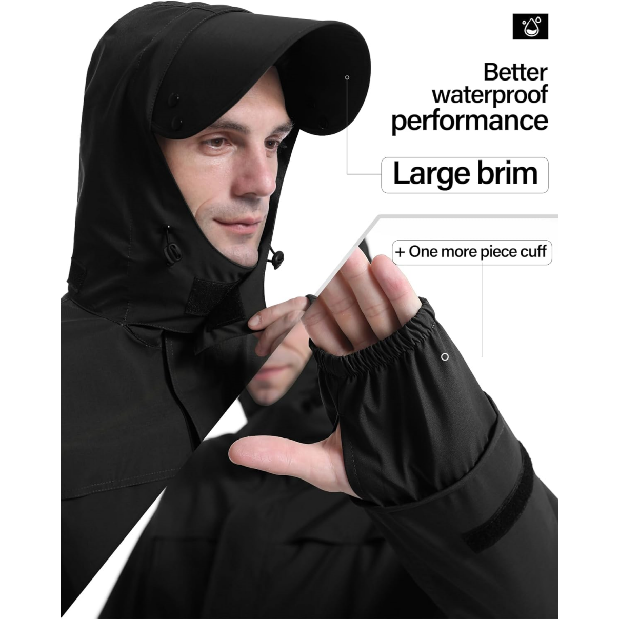 Motorcycle waterproof raincoat set - C01