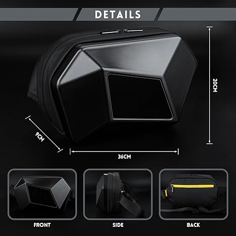 DIY Devil Eye Cycling Shoulder Bag-W18