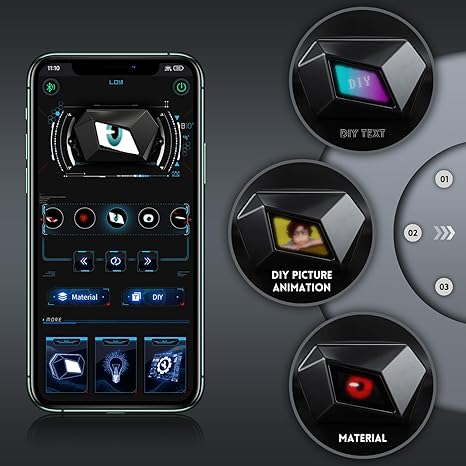 DIY Devil Eye Cycling Shoulder Bag-W18