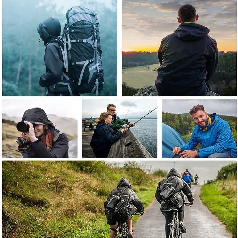 Motorcycle waterproof raincoat set - C01