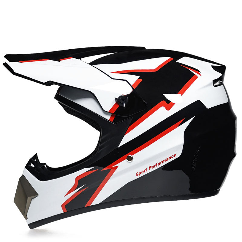 Lightweight full-face off-road motorcycle helmet-I164