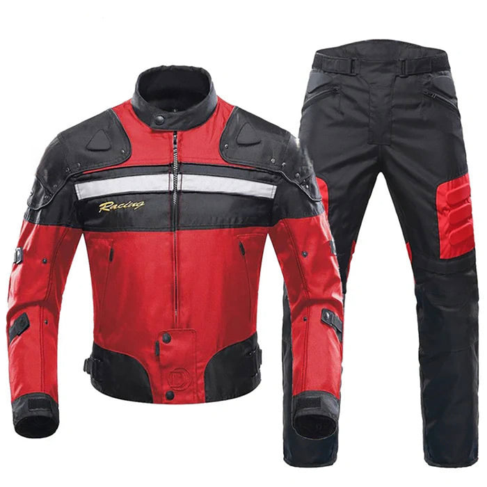 Motorcycle windproof protective riding suit CE certified all seasons-J34