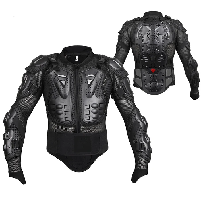Motorcycle protective armor with neck guard-J06