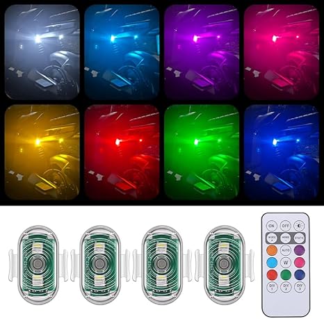 Wireless LED Strobe Light with Remote Control-D03