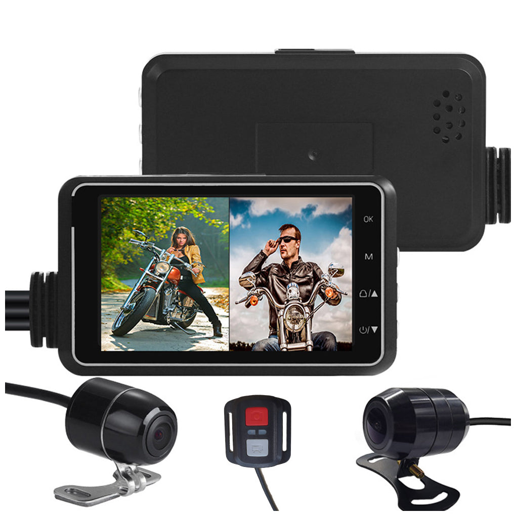 With APP wifi DVR 3 inch screen front and rear camera driving recorder-F02