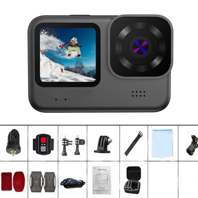 4K 60FPS Waterproof Action Camera with Remote Control Screen-L20