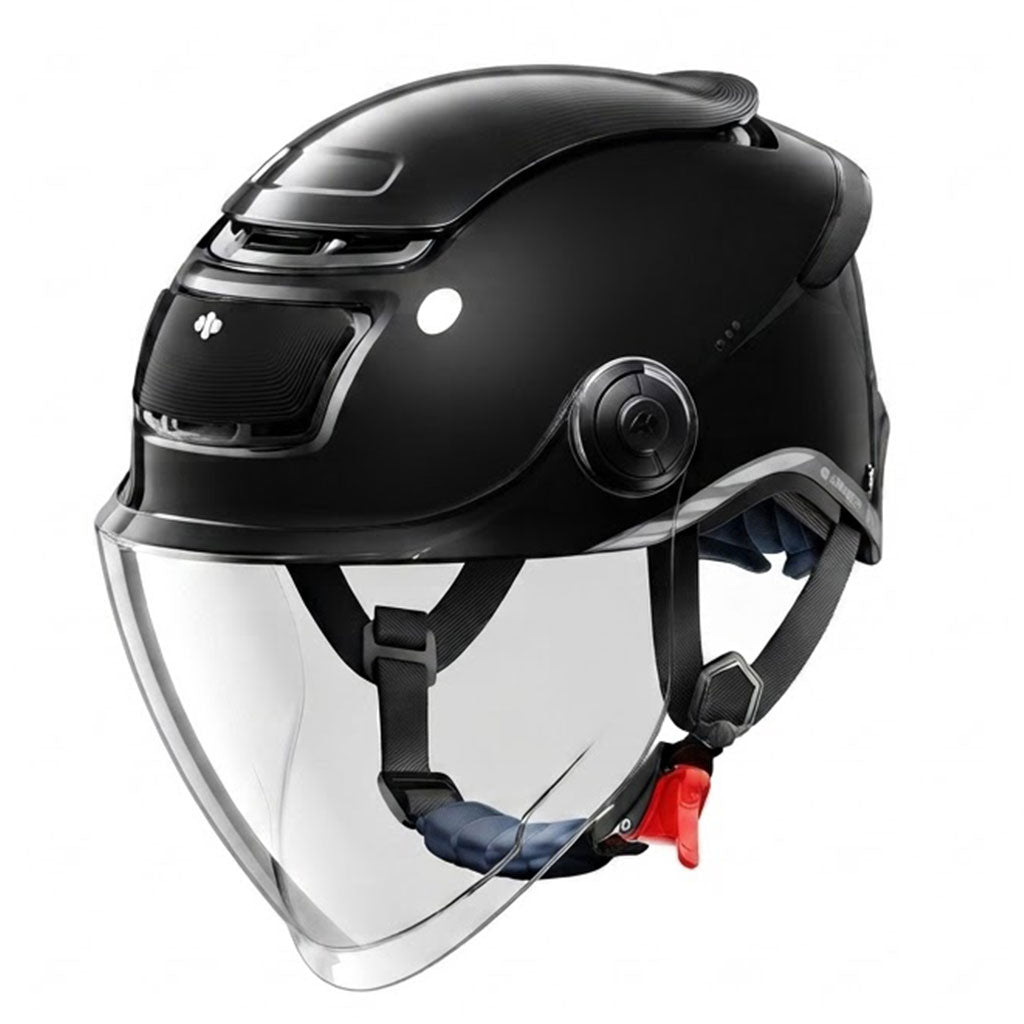 Breathable, sun-protective motorcycle half-helmet-I148