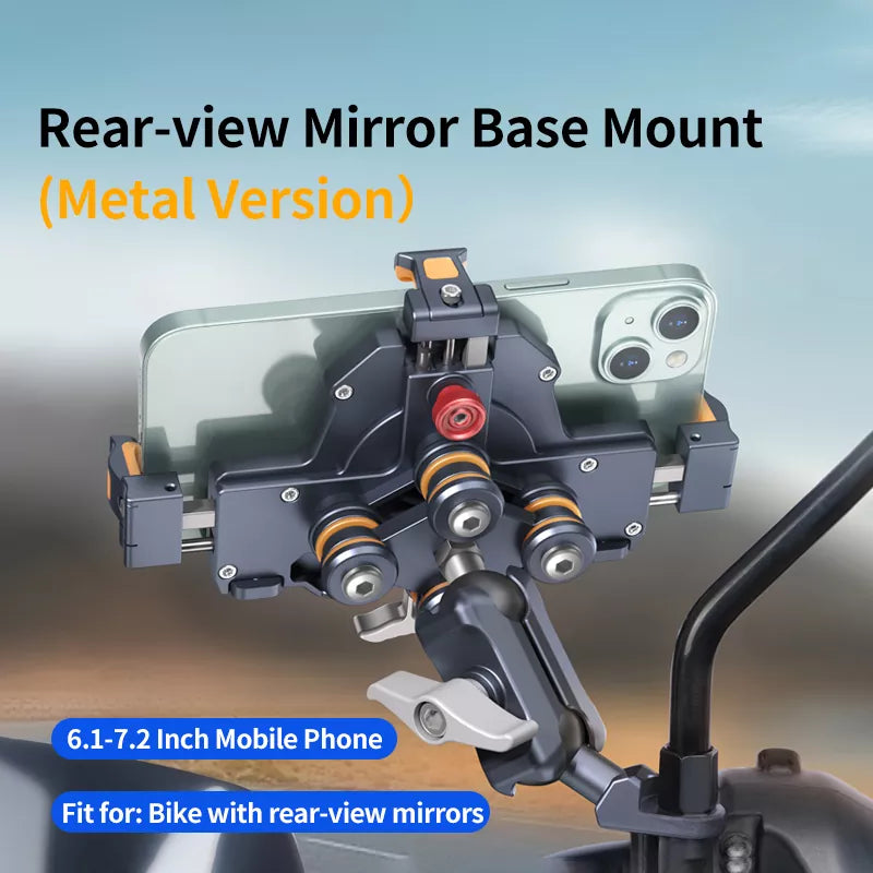 đ„Aluminum alloy double shock absorption mobile phone holder-M27