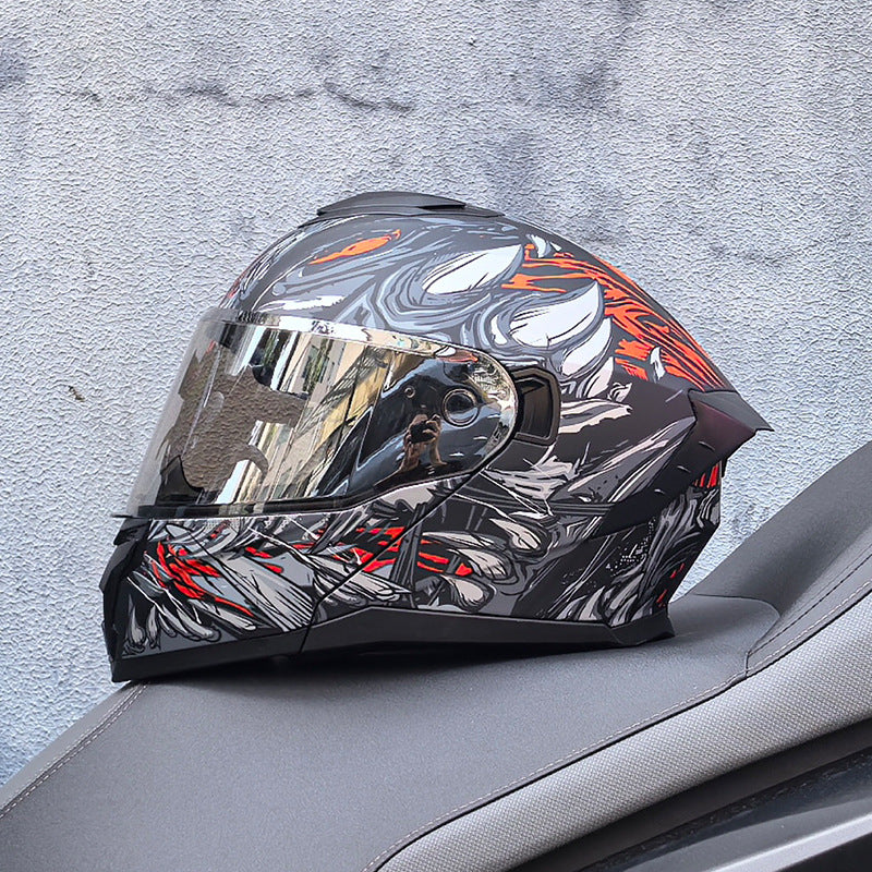 Motorcycle flip helmet-I198