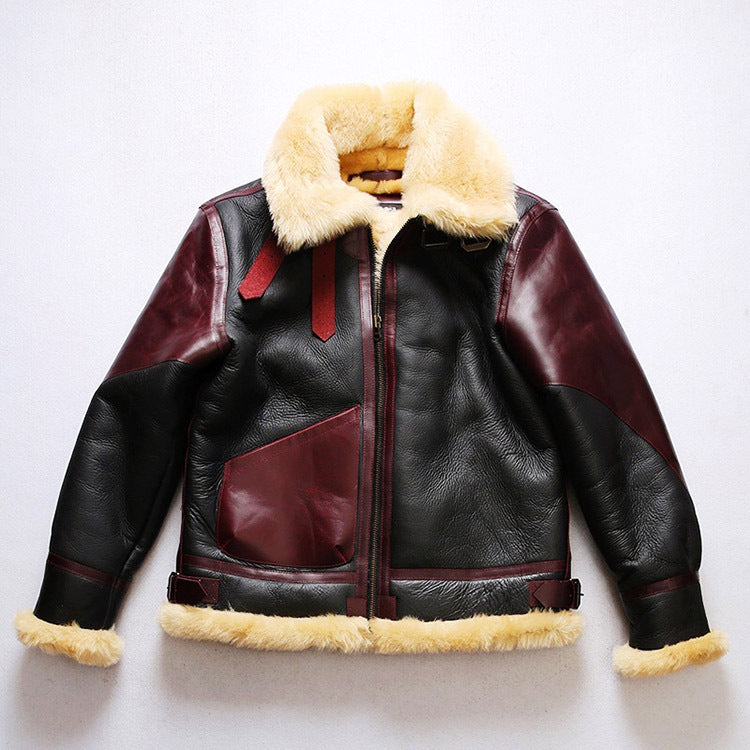 AVFLY General Patton Fur Flying Jacket-A11