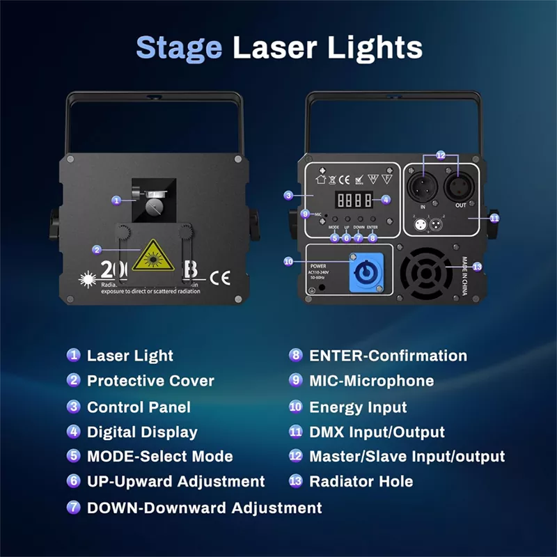 iOS/Android APP IP65 Animation Laser Light-A3